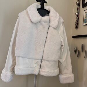 Nine West Elegant White Jacket